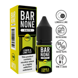 Bar None Salts Lemon & Lime Fizz 10ml