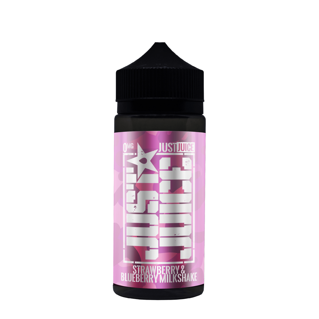 Just Juice 80/20 - Strawberry & Blueberry Milkshake 80ml