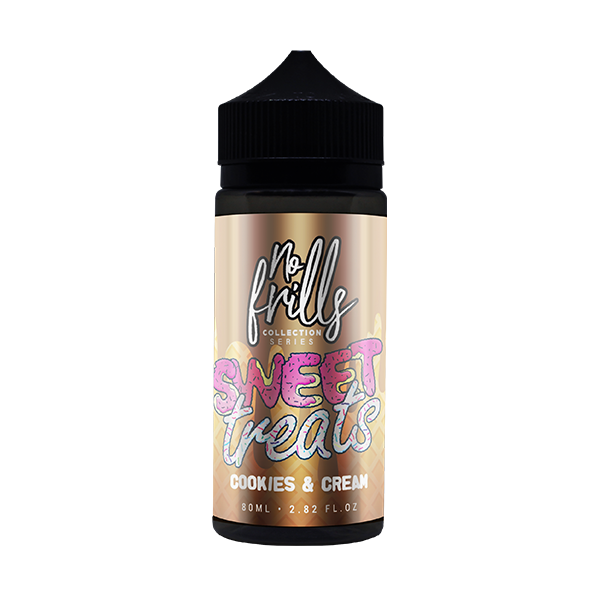 No Frills Collection Series - Sweet Treats Cookies & Cream 80ml